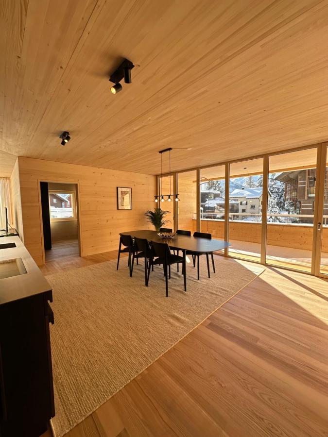 Mondholz Ferienwohnung Andermatt Exterior foto